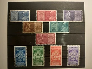 1954 Vatican City Stamps(2 Full Sets),Mint,LH,OG - Picture 1 of 1