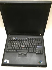 VINTAGE IBM ThinkPad R60e 14,1" Intel Core 2 Duo BOOTS TO BIOS -EQ - Bild 1 von 8