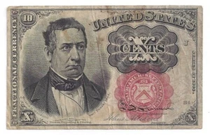 Fr-1266 5. Ausgabe 10c Bruchwährung (57050) - Bild 1 von 2