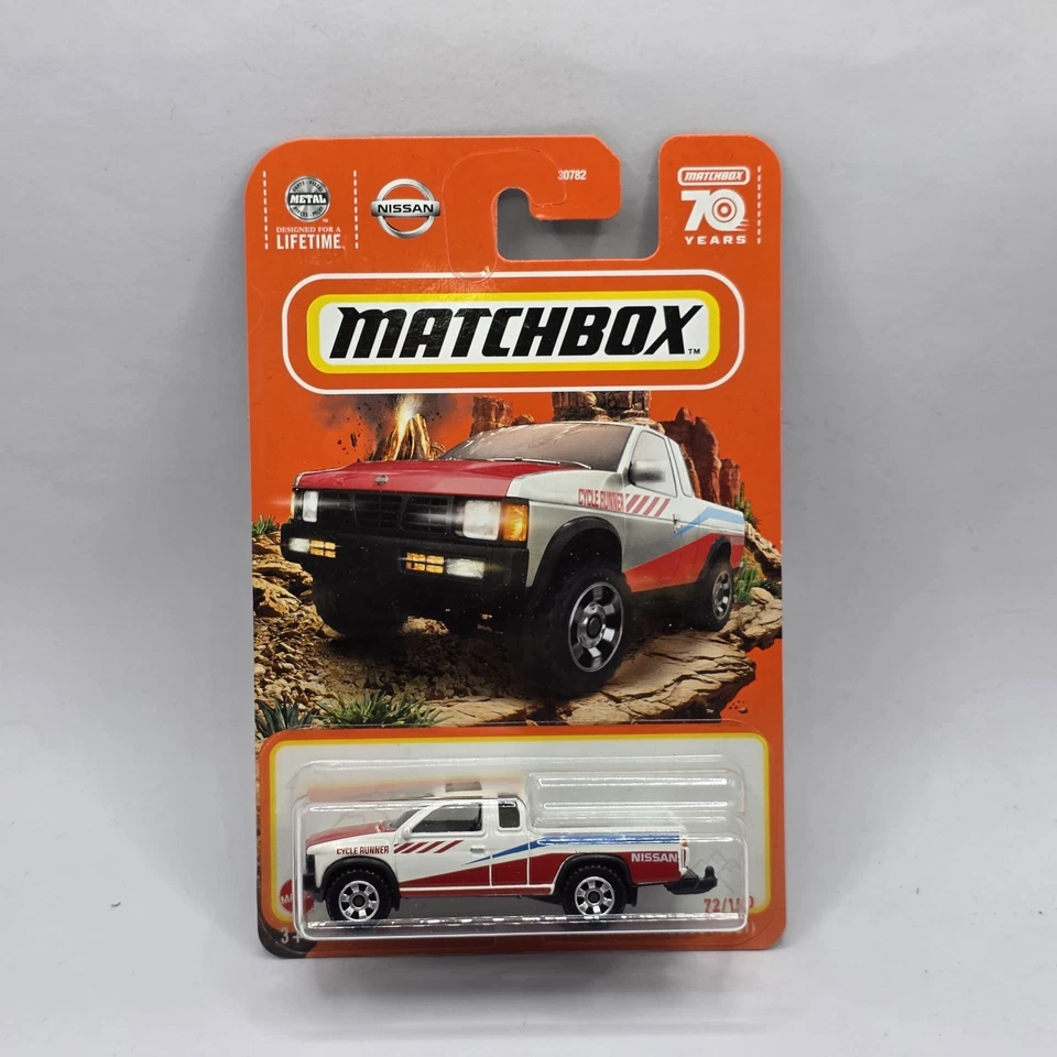 Nuevo blanco 2023 Matchbox #72/100 MBX Off-Road '95 Nissan Hardbody (D21) Foto 1 de 2