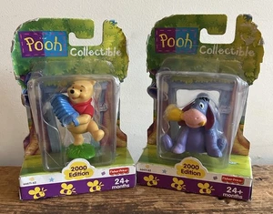 Mattel Fisher Price 2000 Edition Winnie the Pooh & Eeyore Collection Figuren NEU - Bild 1 von 4