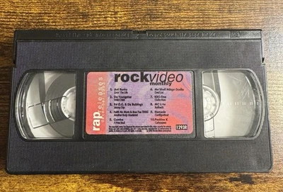 Rock Video Monthly Rap Releases December 1993 VHS Ultra Rare~In Great Condition - Image 1 of 3