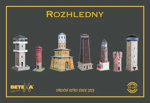 Kartonmodell Tschechische Aussichtstürme - Sonderedition 25 Jahre Betexa 2023... - Picture 1 of 12