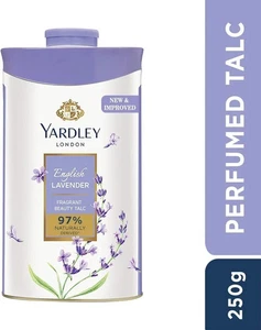 Yardley London English Lavender Perfumed Talcum Powder for Women , 250g (8.8 oz) - Picture 1 of 3