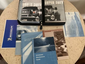 2008 Ford F250 F350 Super Duty Truck Owners Manual with Case - Picture 1 of 7