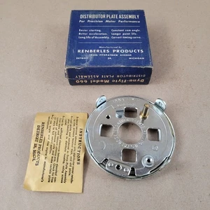 NOS Dyna-Flyte 660 Distributor Plate 1937-1954 Pontiac 37-50 Olds 51-55 Kaiser - Picture 1 of 8