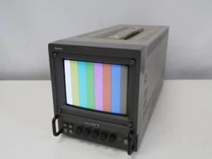 SONY PVM-6041Q 6-inch Trinitron Color Video Monitor 6 Type - Picture 1 of 8