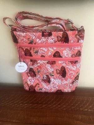 Vera Bradley Disney Triple Zip Hipster Crossbody Bag  Moana Adventure - Image 1 of 4