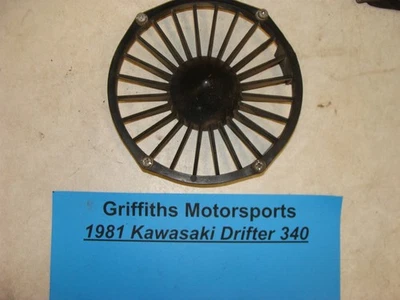 1981 KAWASAKI Drifter SA 340 oem fan blade guard shield TA340C-D203 - Image 1 of 4