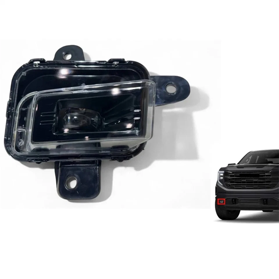 Right Front Bumper Fog Light Lamp LED GM84550846 For 2022-2024 GMC Sierra 1500 - Image 1 of 4