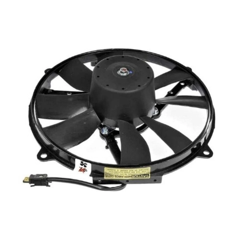 For Mercedes-Benz CLK430 1999-2003 Radiator Fan | Black Shroud | Brushed Motor - Image 1 of 4