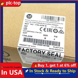 Allen-Bradley 1794-ADN Flex DeviceNet Adapter New In Box Fast Shipping PLC - Picture 1 of 5