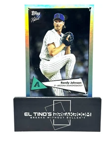 RANDY JOHNSON 2022 Topps Naturel Aqua Refractor 41/75 #51 ARIZONA DIAMONDBACKS - Picture 1 of 2