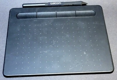 Wacom Intuos Drawing Tablet w/ Pen CTL-4100 Bluetooth Black - Image 1 of 3