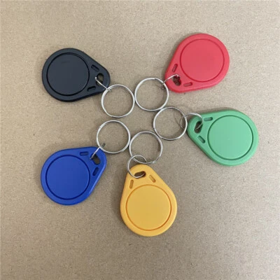50pcs RFID 125KHz Writable Rewrite T5577 Keyfobs Proximity Access Tag  - Image 1 of 4