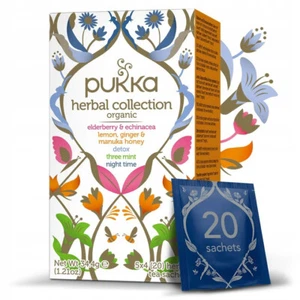 Pukka HERBAL COLLECTION - Organic Herbal Tea 20 Sachets 34g / 1.2oz - Picture 1 of 3