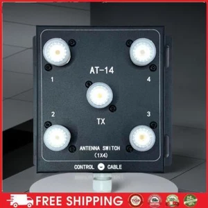 4-Way Coax Remote Antenna Switch Antenna Switch 500W PEP for Radio Stations - Zdjęcie 1 z 12