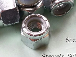 Nylon Insert Hex Lock Nut 1/4-20 NC Nyloc Nut Standard ZP Lot of 300 - Picture 1 of 3