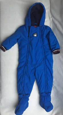 S.Oliver Overall Schnee Anzug Gr. 80 Wie Neu Blau - Bild 1 von 4