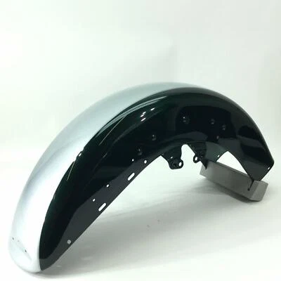 NEW Genuine Harley FLH Front Fender Mystique Green Brilliant Silver 58900074DWB - Image 1 of 4