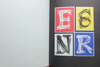 Villu Toots Calligraphical Studies, Fonts, Author's Signed Album 1976 - Image 1 of 4