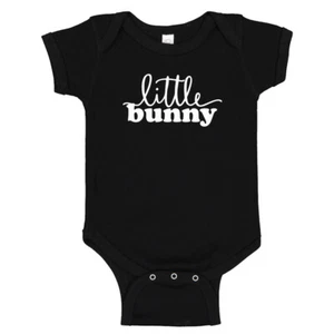 Baby Bunny Happy Easter Gift Cute Holiday Baby Bodysuit One Piece Unisex Gift - Picture 1 of 12