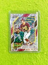 Spencer Torkelson LAZER PRIZM ROOKIE CARD SP RC 2021 VIP National  MAKE AN OFFER