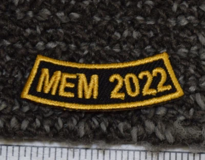 2022 Member Cub Scout Uniform Shirt Ring Patch BSA Boy Black Gold - Image 1 of 4