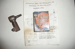 28-39 Chevrolet Pontiac L/H tie rod end 1929-1939 Chev GMC truck pickup 29 30 - Picture 1 of 12