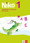 Niko 1: Arbeitshefte Teil A+B Druckschrift Klasse 1 (Niko Sprachbuch. Ausga ...