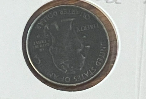 2006 D Quarter Missing Clad Layer Cover