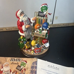 M & M's-Danbury Mint-Santa Claus Candy Factory-Shipped in Original Box - Picture 1 of 12