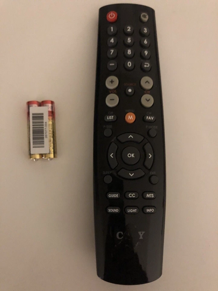Original COBY Remote Control for LCD TVs + batteries - Image 1 of 1