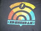 Ed Sheeran T-shirt arc-en-ciel design Wi-Fi taille M
