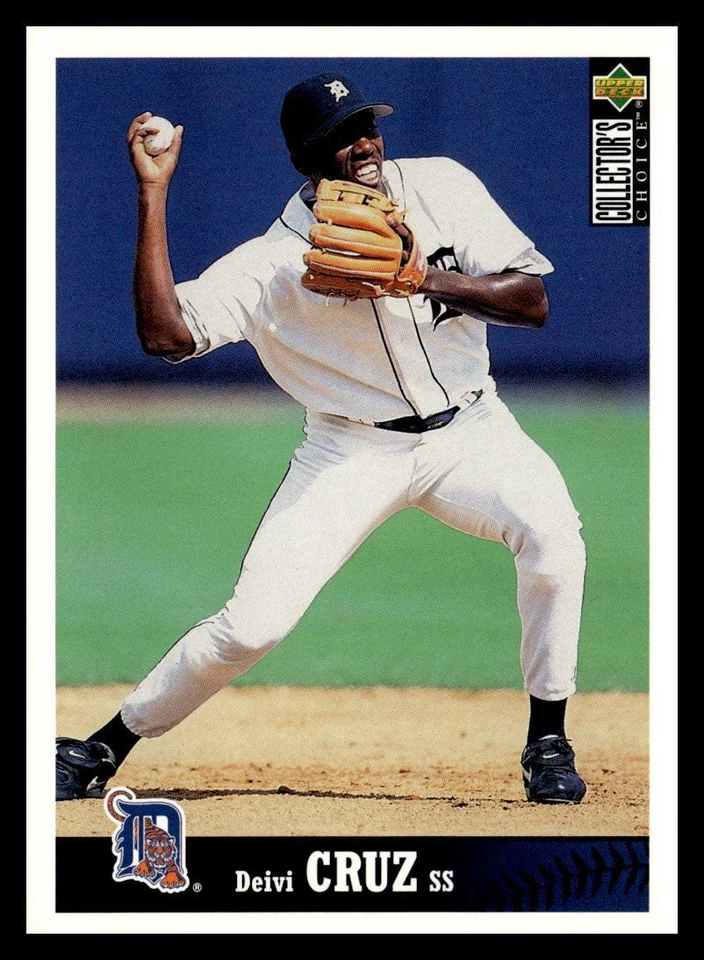 1997  Collector's Choice #338 Deivi Cruz Detroit Tigers Baseball Card - Image 1 of 2