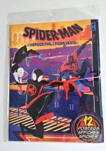 Trends Posters 12pc SPIDER-MAN ACROSS THE SPIDER-VERSE 8.5"x 11" Frameable Art - Picture 1 of 2