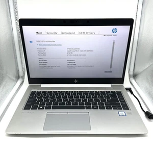 HP Elitebook 840 G5 14" FHD Laptop | Core i5-7200U 2.50GHz | 12GB RAM | No SSD - Picture 1 of 6