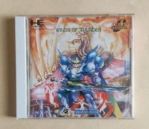 PC Engine Winds Of Thunder CD-ROM NEC HUDSON SOFT Video Game Import From Japan - Picture 1 of 6