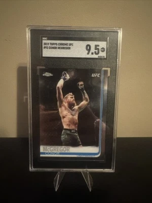 2019 Topps Chrome UFC Conor McGregor #93 SGC 9.5 - Image 1 of 2