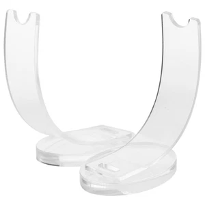 Soporte de exhibición para bolígrafo de 2 piezas cepillo de escritura contenedor transparente - Imagen 1 de 12