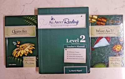 All About Reading Level 2 Homeschool Reading Curriculum Color Edition Rippel - Image 1 of 4