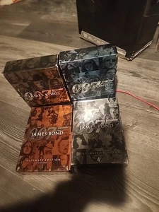 James Bond 007 Ultimate Edition Volumes 1-4 DVD  Complete Box Set 20 Movies Lot - Picture 1 of 2
