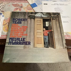 Robert Tear Sings Handel, Arne & Boyce, Argo ZRG.661, 1970, UK, EX/EX - Picture 1 of 6