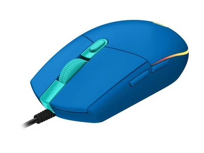 Logitech G203 Wired Gaming Mouse, 8,000 DPI, Rainbow Optical Effect LIGHTSYNC - Image 1 of 4