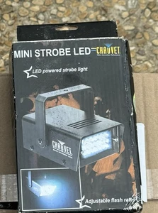 Chauvet DJ CH730 LED Adjustable 1-12 Flash/Sec Mini Strobe Club Light Effect - Picture 1 of 1
