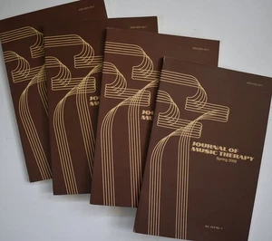 Journal of Music Therapy 2008 Full Year (4) (See Contents) Oxford XLV 1-4 FreeSH - Picture 1 of 5