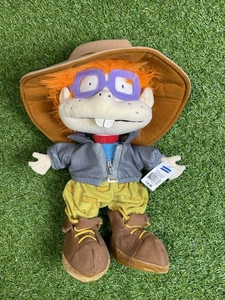 VTG 1998 Rugrats Safari Chuckie  Plush Doll 16” Blockbuster Exclusive Rare - Picture 1 of 13
