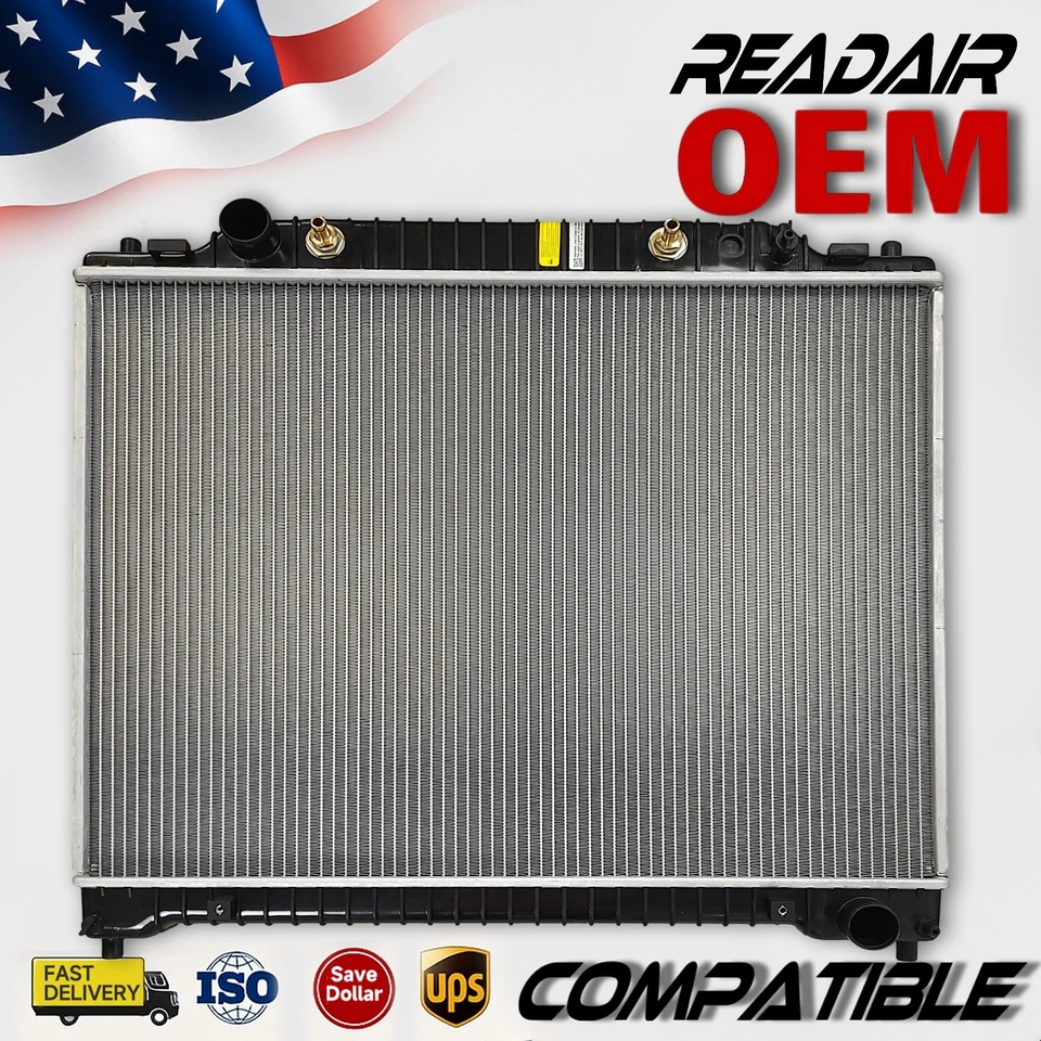 Radiator For Ford E-150 E-250 E-350 E-450 E-550 5.4 7.3 V8 6.8 V10 2 Row Foto 1 de 4