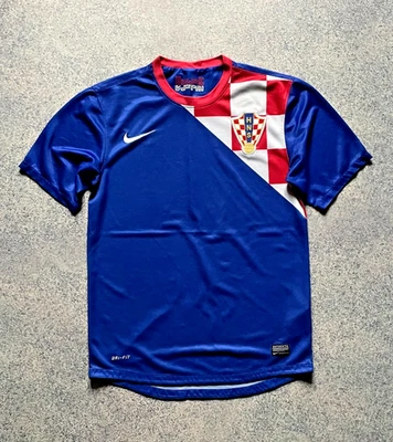 CROATIA 2012 2013 AWAY FOOTBALL SHIRT SOCCER JERSEY NIKE 450498 Size S Vintage - Image 1 of 4