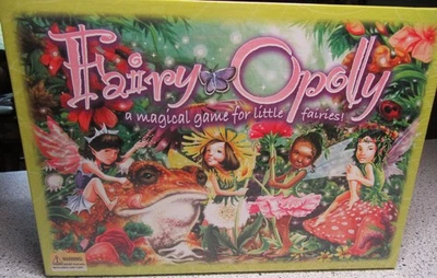 Fairy-Opoly Kids Board Game by Late For The Sky Made in USA NEW SEALED Ages 5-8 - Image 1 of 4